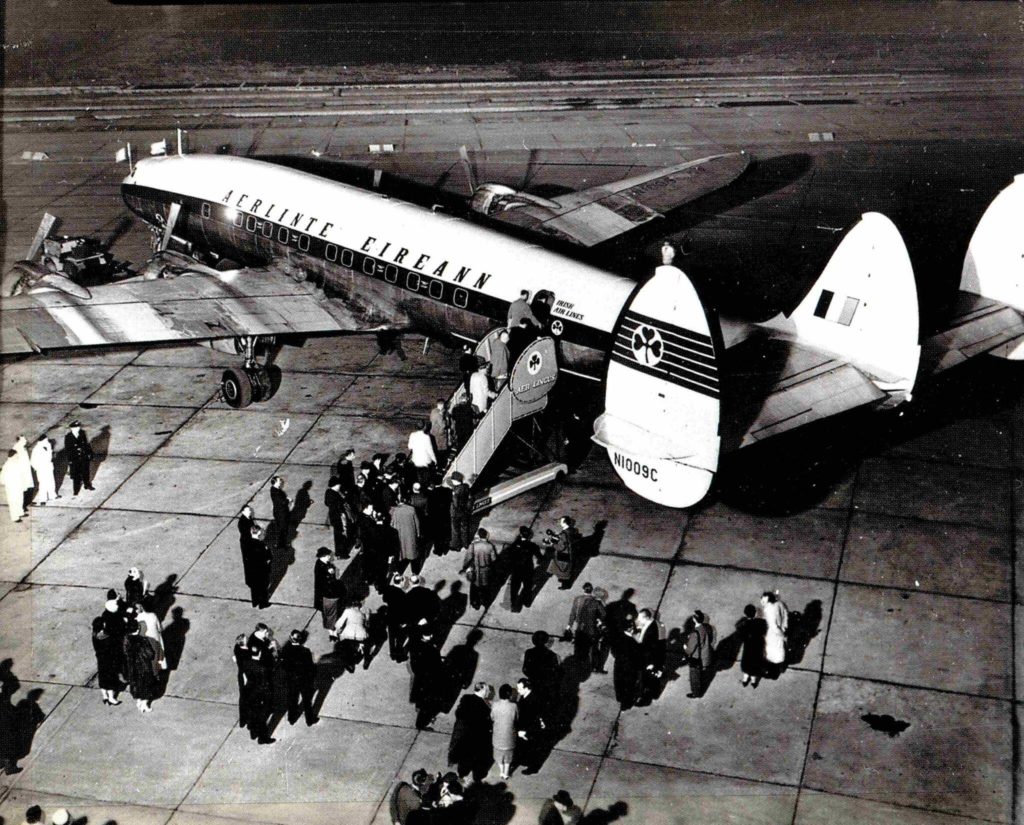 transatlantic air travel history
